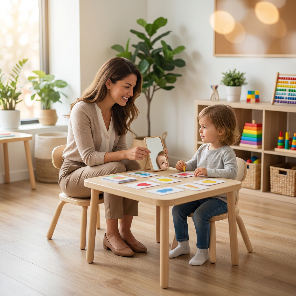 Atendimento infantil na Clínica Fono Inova em Anápolis